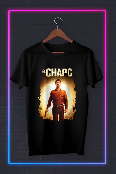 El CHAPO First Image - Baskılı-tshirt