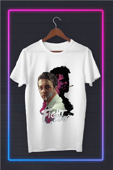 Fight Club - Baskılı-tshirt
